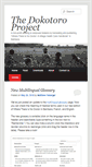 Mobile Screenshot of dokotoro.org
